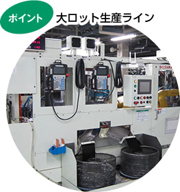 大ロット生産ライン